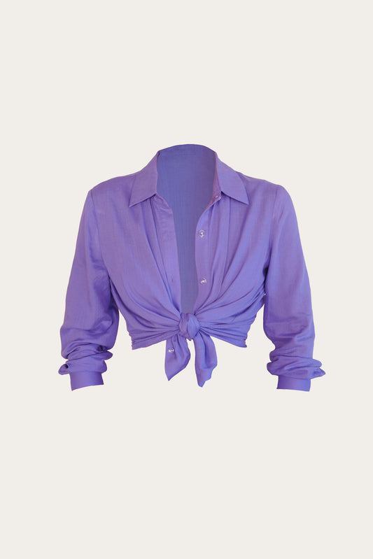Lilikoi Lavender Button Up