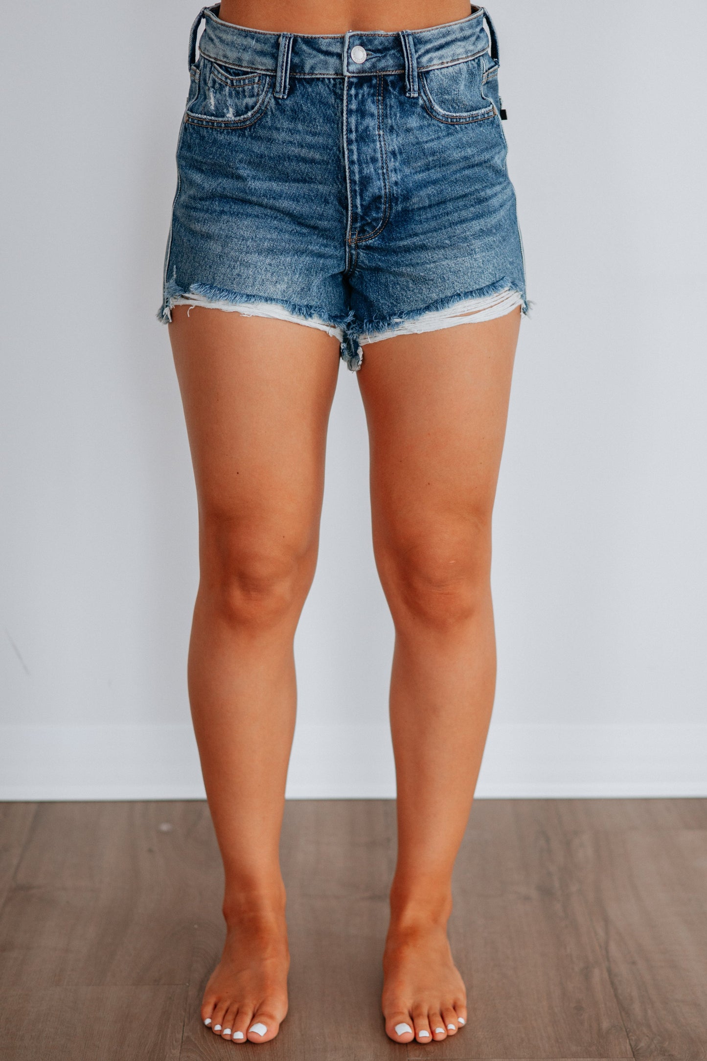 Haley Judy Blue Shorts